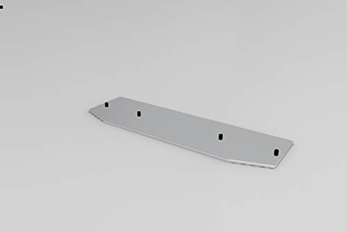 Rollmayer glänzend Weiß Gardinenschiene ALU 2, 3, 4, 5-läufig Deckenbefestigung (nur Schienenverbinder 2, 3-läufig) Aluminium Vorhangschiene für Schiebevorhang Vorhang, Gardinen