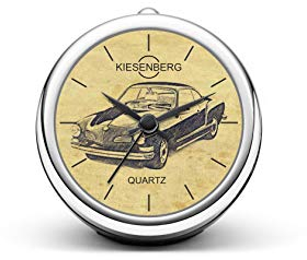KIESENBERG Design Tischuhr Geschenk für Karmann GHIA Fan Uhr T-20377