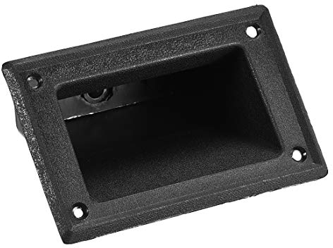 sourcing map 2 Stück Versenk Lautsprecher Griffhalter Bühnenlautsprecher Griff 5.2 Zoll Lange für PA/DJ Audio Schrank Box