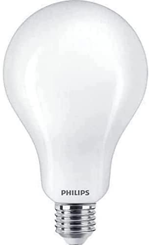 Philips LED Classic E27 Lampe, 200 W, A95, XL-Tropfenform, matt, kaltweiß, Weiß