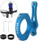 PLATTBK Flaschenhalter Adapter Fahrrad,Universal MTB Ersatz Flasche Halterung Wasserflasche Cage Halter Regal Rack Aluminum, Seat Post Lenkerhalterung Blau
