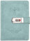 Auvier Diary with Lock, PU Leather Password Lock Notebook, Lockable Journal for Adults with Combination Lock, A5 Writing Notebook Secret Notepad for Office Women Men, Blue