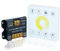 TOPAI CCT LED Controller Universal Regler Touch Panel Fernbedienung RF DC 12-24V 5A*2(12V Max 120W，24V Max 240W) Drahtlose Fernbedienung Abstand 20M Für 5050,2835,COB CCT LED Streifen