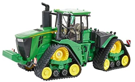 John Deere 9RX 640 Tractor Toy, John Deere Tractor Toy Compatible with 1:32 Scale Farm Animals and Toys, Suitable for Collectors & Teenagers from 14 Years