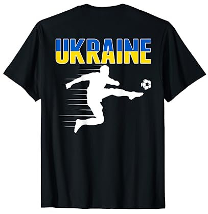 Ukraine Fußball-Fans Trikot – Ukrainische Fußball-Fans T-Shirt