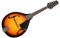 Karlak Mandolina de 8 cuerdas, 8 cuerdas de tilo Sunburst Instrumento musical con puente ajustable de palisandro