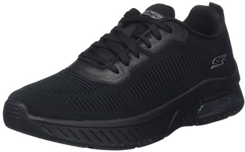 Skechers Herren Bobs Geo Sneaker, Taupe, 45 EU