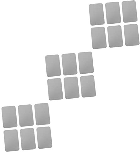 Garneck Lot De 3 Patchs De Réparation pour Bateaux Gonflables pour Kayak Canoë Piscine 6 Pièces X 3