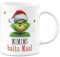 Tassenbrennerei Tasse Grinch - Mimimi Halts Maul - Anti-Weihnachten Weihnachtstasse lustig - Kaffeetasse mit Spruch Weihnachts-Deko (Weiß)