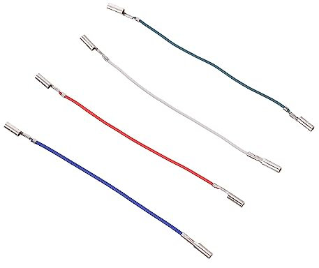 Uonlytech 4 Pièces Câble Phono Plastique Porte-cellule Pour Platine Vinyle Fils Conducteurs De La Tête De Lecture Fils De Pour Platine Vinyle Casque Lignes Coaxial Enfant Entête
