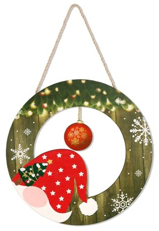 Holz Wand Türschild Festliche Winterdeko Schneemann Weihnachtsmann Geschenkbox Schilder Für Weihnachten Türdeko Weihnachten Türschild Schneeflocke Wandschild Vintage Wandschild Haus Garten Deko