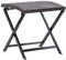 LAPOOH Faltbarer Hocker aus braunem Polyrattan,Möbel,Gartenmöbel,Outdoorhocker-45772