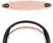 Geekria Kopfbandpolster aus flexiblem Stoff, kompatibel mit SteelSeries Arctis Nova Pro/Nova 7/Nova 4/Nova 3/Nova 1 Kopfhörern, komfortables Ersatzteil, Roségold