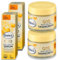 4er Pack: 2 x Balea Serum Q10 Anti-Falten, 30 ml, 2 x Balea Anti Falten Gesichtscreme Q10 LSF 15, 50 ml