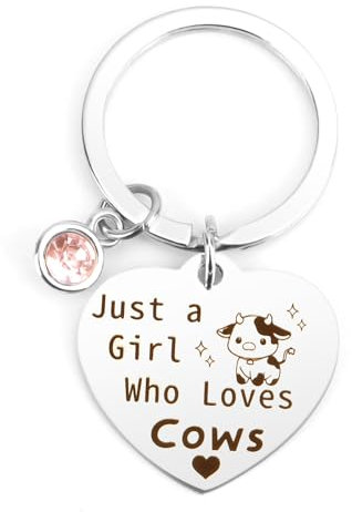 Cadeaux de vache Highland : porte-clés, ornements et cadeaux d'anniversaire pour adolescentes, vache, taille unique