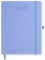 BEZEND Kalender 2025 2026 Wochenplaner A4, 18-Monate Buchkalender Juli 25-Dez 26, PU-Leder Hardcover 1 Woche 2 Seiten mit Stifthalter - Kornblume