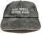 Vivian Flytrap Unisex Make Orwell Fiction Again Gewaschen Bestickt Dad Baseballkappe - Black