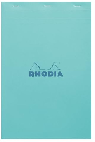 Rhodia 19100C Notizblock N.19 A4+ 80 Blatt kariert Farben sortiert