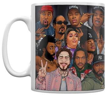 Pyramid International Legends (Hip Hop Icons) 315 ml weiße Tasse – 315 ml Keramiktasse – Einheitsgröße