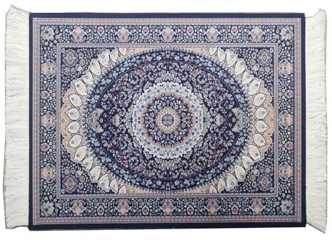 ThaiRoot Teppich Mauspad mit Quasten, 23cm x 18cm,Mouse pad,BOHO-Stil430110031