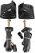 Pesfehhy 2 PièCes SéRies L + R 3 Boutons Pelle Joystick Assy PoignéE Engrenages avec Cache-PoussièRe pour Doosan DX150 215 225 300 370-9C