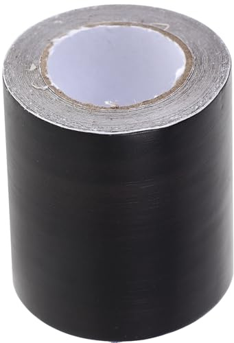 PartyKindom Battiscopa Adesivo Flessibile in PVC Nero Effetto Legno Modanatura per Pareti Interna ed Esterna Facile da Tagliare e Applicare su Superfici Lisce Resistente e Sagomabile per