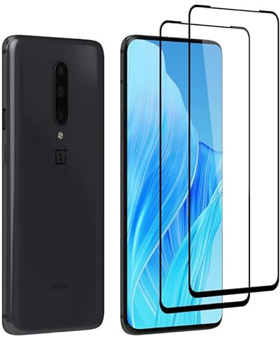 WolfFancy 【2 Stück】 für Folie OnePlus 7T Pro Panzerglas, Unzerbrechlich Panzerfolie OnePlus 7 Pro Displayschutz, 99% Touchgenauigkeit Blasenfrei Schutzfolie OnePlus 7 Pro/7 Pro 5G/7T Pro Schutzglas