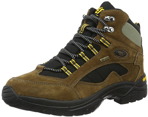 Lico Unisex Chimney Rock Trekking- & Wanderstiefel, Braun Schwarz Gelb, 44 EU