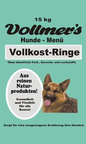 Vollmer's 37170 Hundefutter Vollkost-Ringe 5 kg