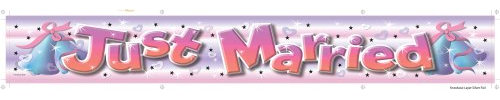 Just Married Foil Banner - 3.63m