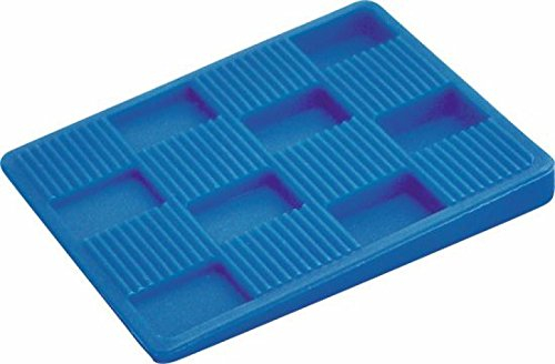 Triuso Kunststoffkeile 5-7x4-5cm- 20 Stück zum Verlegen von Parkett Laminatverlegung Verlegewerkzeug Verlegehilfe