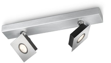 Philips myLiving Metrys LED Aufbauspot, 2-flammig, aluminium 564324816