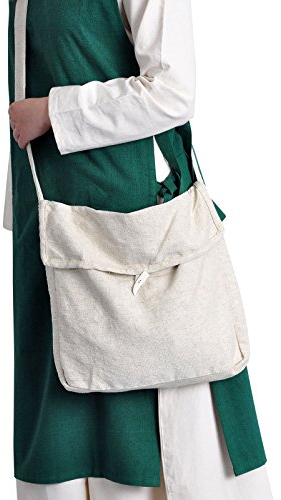 Burgschneider - Tasche Ehwaz - Hanf (Standard, Unisex, Baumwolle) Historisch - Medieval