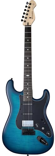 Mooer MSC31 Pro Guitar - Blue Burst