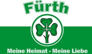 U24 Flagge Fahne Fürth meine Heimat 90 x 150 cm