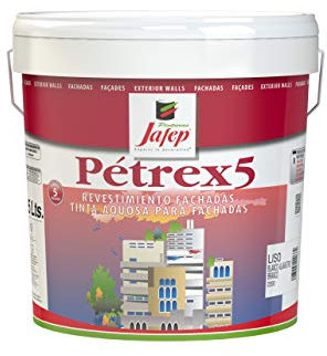 JAFEP Pintura De Alta Resistencia Petrex 5 Exterior - Interior Marmol Liso 4 L