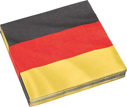 Servietten Deutsche Flagge 20er Pack