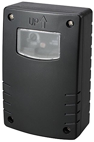 Litecraft Outdoor Photocell Sensor, Black | Security, IP44, Polycarbonate, Garden