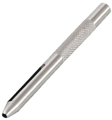 Weddecor 1.5mm Hollow Leather Hole Punch Heavy Duty Solid Steel Metal Sheet Leatherworking Synthetic Gasket Rubber Thin Foil Brass Tack Tools Cutters Puncher
