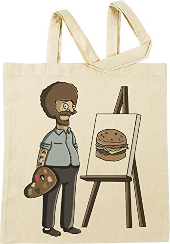 Vendax Bob Belcher Ross - Bob Burgers Beige Einkaufstasche