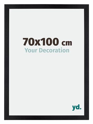 Your Decoration - Cadre 70x100 cm - Noir Mat - Cadres Photo en MDF Avec Verre acrylique - Anti-Reflet - Cadre 70x100 - Mura