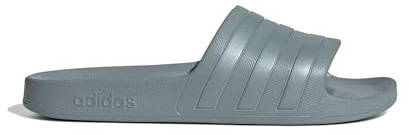 adidas Unisex Adilette Aqua Slides, Magic Grey/Magic Grey Met/Magic Grey, 40.5 EU