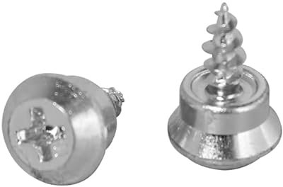 DIWARO® Nippelschraube für Kunststoff Führungsschiene | für Profil Kömmerling | Rolllade, Rollo, Jalousie (50 Stück)