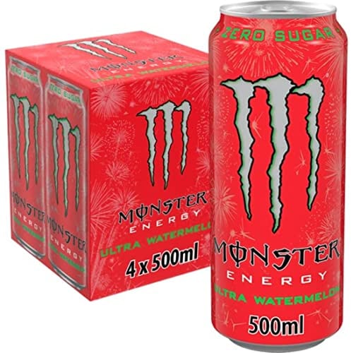 Monster Ultra Watermelon Energy Drink 4 x 500 ml