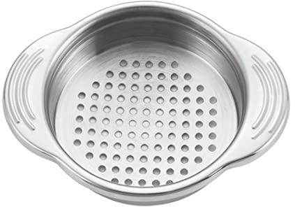 Escurridor de latas, colador de latas de acero inoxidable, multifuncional, colador de latas de atún, escurridor de alimentos, colador de latas de atún