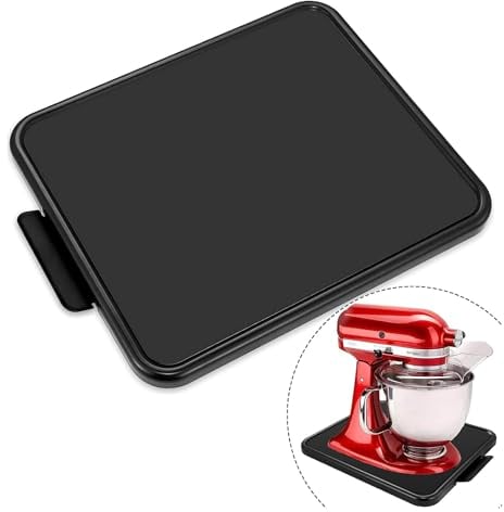 Appliance Sliding Tray, Kitchen Caddy Coffee Maker Sliding Tray, Counter Appliance Slider, Sliding Appliance Tray for Coffee Machines Bread Makers Air Fryers Rice Cookers Mixers Ta