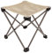 MidGard Campinghocker, Leichter, kompakter und tragbarer Falthocker aus Aluminium bis 100 kg belastbar! Beige