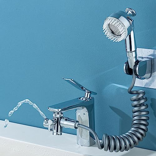 Handbrause-Set, Wasserhahn, externe Duschverlängerung, Waschbecken, Shampoo-Set