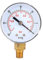 Artillery Manometro per Vuoto, Vacuometro Industriale Digitale, 1-0bar 30-0inhg 50mm 1/8 Bspt vacuometro inferiore per collegamento per compressore d'aria acqua olio gas, Manometro per Bassa Pressione