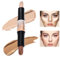 Highlighter & Konturenstift,Contouring Stick,Konturenstift mit zwei Enden,Konturstift,Highlighter Stift,Conturingstift,Concealer Contour,Konturstifte Make Up,Doppelkopf Make up Tool
